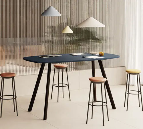 Tavolo da riunione design minimalista - Creva  - Kusch & Co - impiallacciato in legno / in faggio / in legno tinto