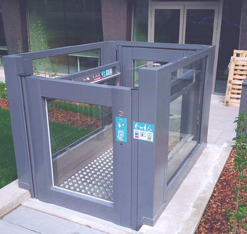Piattaforma elevatrice PMR - ECX - Etna France - per edificio / ad uso professionale / da esterno