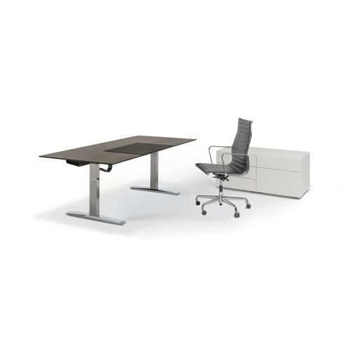 Scrivania direzionale - UPSITE - Renz - contemporanea / impiallacciata in legno / in laminato