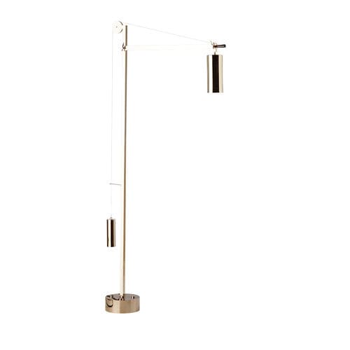 Lampada da terra - BH 23 - Tecnolumen - in metallo / contemporanea / con cavo