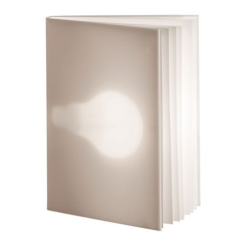 Lampada da tavolo - BOOK LIGHT TLVW 96 - Tecnolumen - in plastica / design originale / con cavo