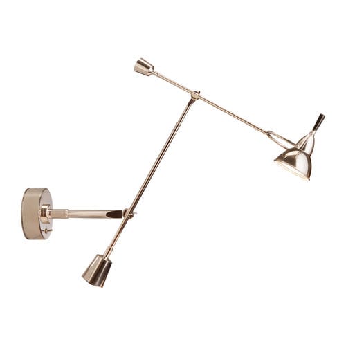 Applique contemporanea - EB 27 WL - Tecnolumen - da interno / in ottone / in acciaio