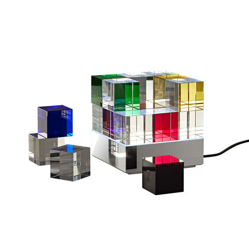 Lampada da tavolo - MSCL 3 + 4 - Tecnolumen - in acciaio inossidabile / in vetro / design