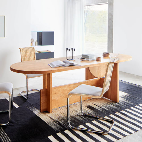 Tavolo contemporaneo - LOT - Tecta - in legno massiccio / in noce / in rovere