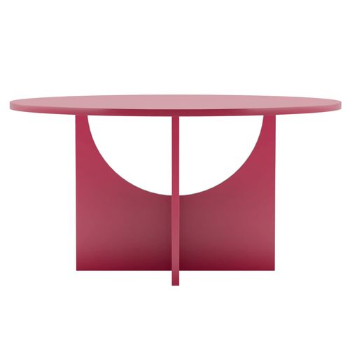 Tavolo da pranzo contemporaneo - LOT CIRCULAR - Tecta - in legno / con supporto in legno / rotondo