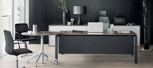Scrivania direzionale - PURE - Wiesner Hager - contemporanea / in legno / contract
