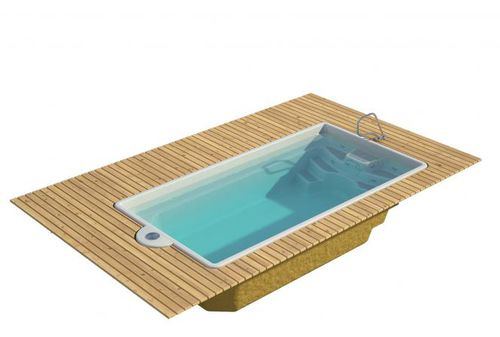Piscina monoblocco - KORO - luxe-pools - da esterno / interrata / in poliestere