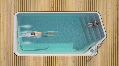 Piscina monoblocco - TOBA - luxe-pools - da esterno / interrata / in poliestere