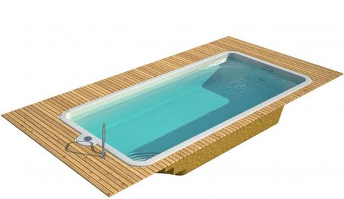 Piscina monoblocco - LUGANO - luxe-pools - da esterno / interrata / in poliestere