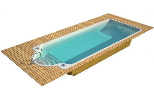 Piscina monoblocco - GARDA   - luxe-pools - da esterno / interrata / in poliestere