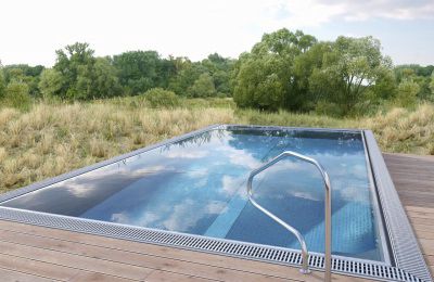 Piscina sistema completo - MARINE  - luxe-pools - a straripamento / da esterno / seminterrata