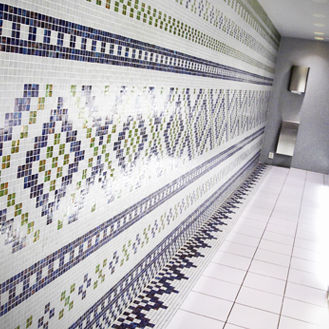 Mosaico in vetro - BRILLANTE 280 - Trend - testurizzato / da interno / da parete