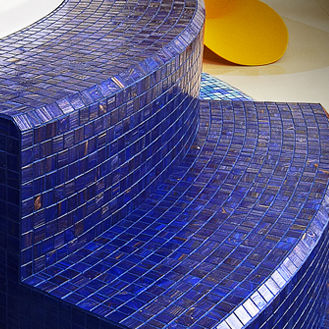 Mosaico in vetro - BRILLANTE 275 - Trend - testurizzato / da interno / da pavimento