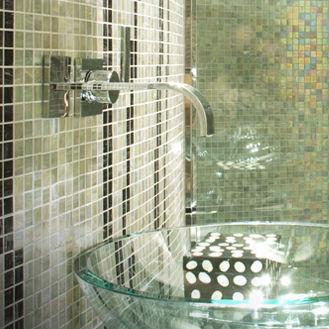 Mosaico in vetro - SHINING 829 - Trend - metallizzato / da interno / da parete