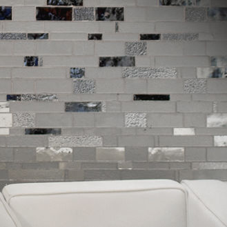 Piastrella in vetro - METROPOLIS DIAMOND - Trend - levigata / da interno / da pavimento