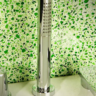 Piastrella in terrazzo - GREEN DREAM - Trend - levigata / da bagno / da parete