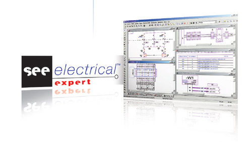 Software CAD - SEE ELECTRICAL EXPERT - IGE+XAO - di progettazione / per installazione elettrica / 3D