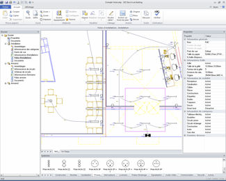 Software CAD - SEE ELECTRICAL BUILDING V3R1 - IGE+XAO - di progettazione / per installazione elettrica / 3D