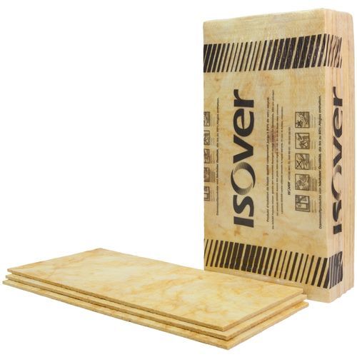 Isolante termo-acustico - Domisol LV - ISOVER SAINT-GOBAIN - in lana di vetro / in pannelli rigidi / per esterni