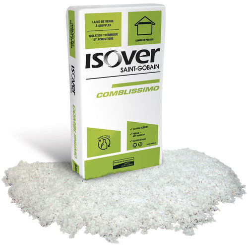 Isolante termo-acustico - Comblissimo - ISOVER SAINT-GOBAIN - in lana di vetro / polverizzato / per interni