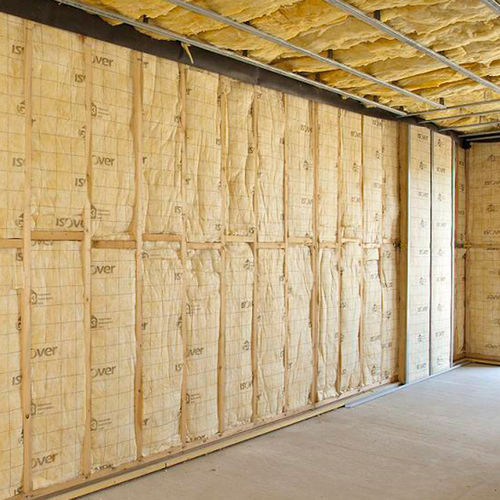 Isolante termo-acustico - Isomob 35R - ISOVER SAINT-GOBAIN - in lana di vetro / in rotoli / per interni
