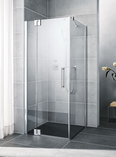 Parete doccia battente - PASA® XP - KERMI - semicircolare / d'angolo / a nicchia