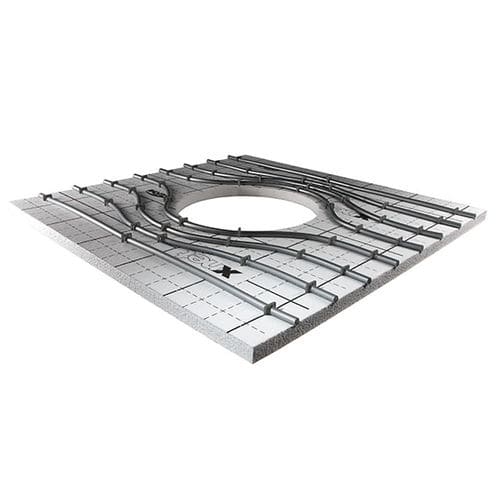 Riscaldamento a pavimento ad acqua calda - X-NET® C12 - KERMI - residenziale / commerciale / con isolante acustico