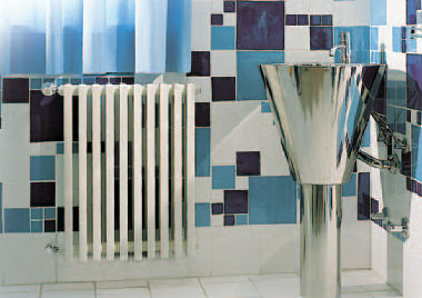 Radiatore ad acqua calda - EKOS - GLOBAL RADIATORI - 0...500 w / contemporaneo / in alluminio