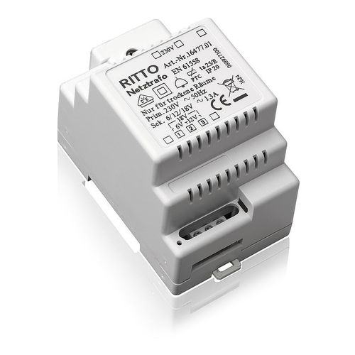 Alimentazione elettrica AC/AC - 1647701 - Merten GmbH - su guida DIN / a multiple uscite / per telecamera di videosorveglianza