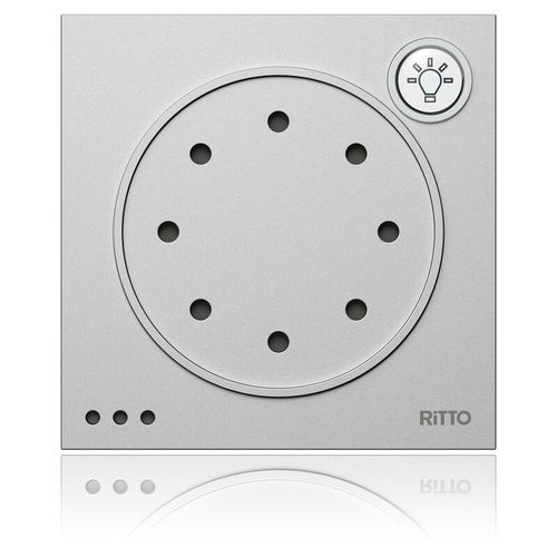 Modulo di citofono in metallo - PORTIER - Merten GmbH - per appartamento / montato su pannello / da esterno
