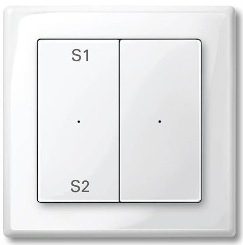 Dimmer per illuminazione - Merten GmbH - con interruttore a pulsante / ad incasso / contemporaneo