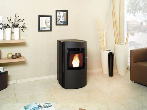 Stufa a pellet - ECOMAT 2 N  - Hark GmbH & Co. KG - contemporanea / in metallo