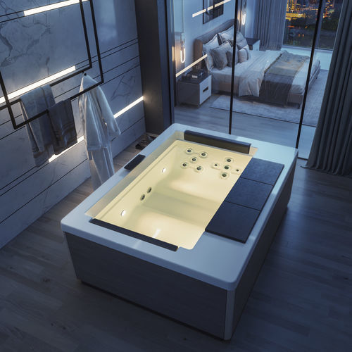 Spa fuoriterra - HOTEL SPA - Aquavia Spa - rettangolare / 2 posti / 1 posto