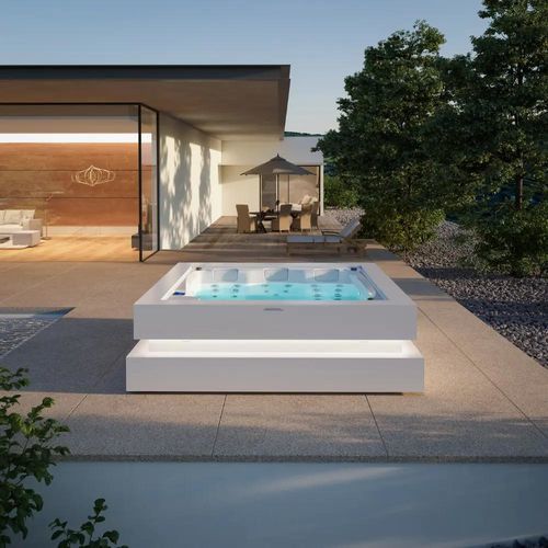 Spa fuoriterra - SERENITY - Aquavia Spa - quadrata / 3 posti / 4 posti