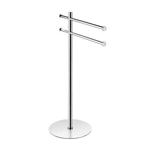 Portasalviette a 2 barre - 361204_ _ _  - Pomd'or - da terra / in ottone cromato