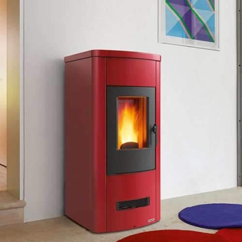 Stufa a pellet - P120 - Piazzetta - 0 - 5 kW / 5 kW...10 kW / multicombustibile