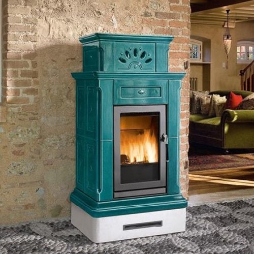 Stufa a legna - CANAZEI - Piazzetta - 5 kW...10 kW / 10 kW...20 kW / da appoggio