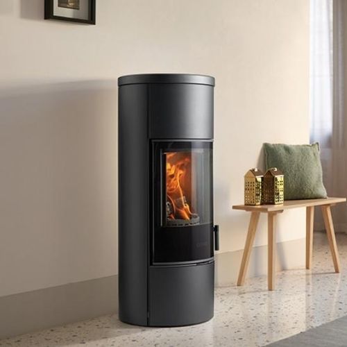 Stufa a legna - E124 - Piazzetta - 5 kW...10 kW / da appoggio / ad angolo