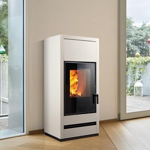 Stufa a legna - E128 - Piazzetta - 5 kW...10 kW / 10 kW...20 kW / da appoggio