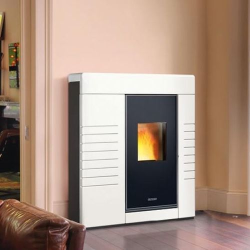 Stufa a pellet - P934 - Piazzetta - 0 - 5 kW / 5 kW...10 kW / multicombustibile