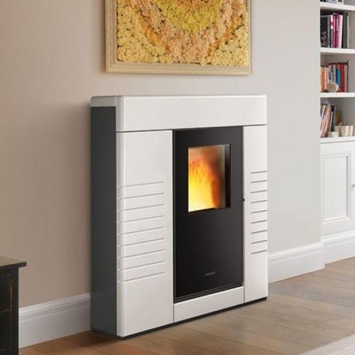 Stufa a pellet - P939 - Piazzetta - 4 kW / 5 kW...10 kW / da appoggio