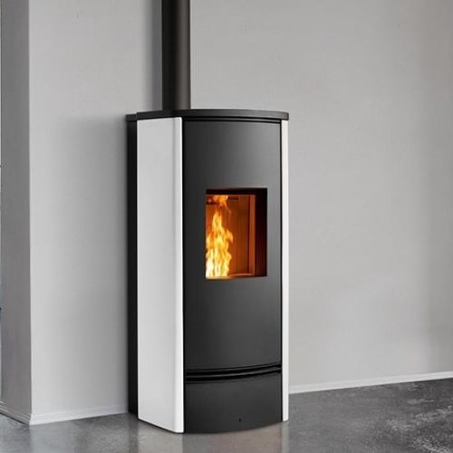 Stufa a pellet - P920 M - Piazzetta - 8.5 kW / da appoggio / contemporanea