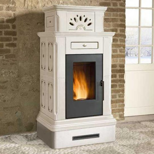 Stufa a pellet - CANAZEI - Piazzetta - 5 kW...10 kW / 0 - 5 kW / 11 kW