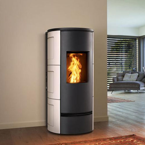 Stufa a pellet - P930 K - 5 STELLE - Piazzetta - 5 kW...10 kW / 0 - 5 kW / 11 kW