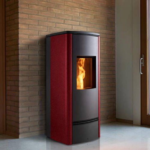 Stufa a pellet - P930 M - 5 STELLE - Piazzetta - 5 kW...10 kW / 0 - 5 kW / 11 kW