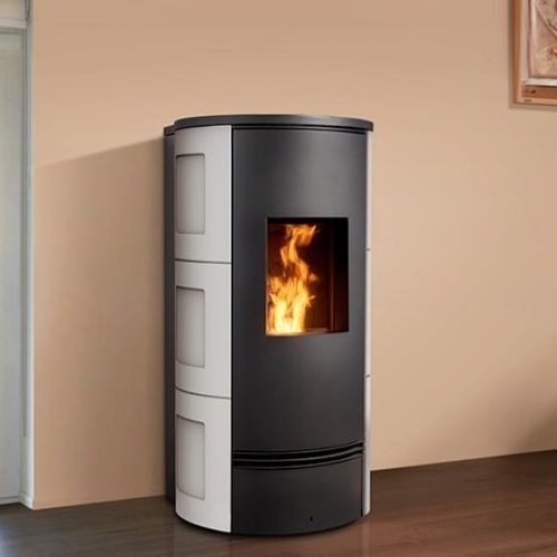 Stufa a pellet - P920 K - Piazzetta - 0 - 5 kW / 5 kW...10 kW / multicombustibile
