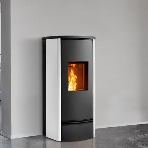 Stufa a pellet - P920 M - Piazzetta - 0 - 5 kW / 5 kW...10 kW / multicombustibile