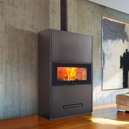 Stufa a legna - DAVOS - Piazzetta - 11 kW / 12 kW / 14 kW