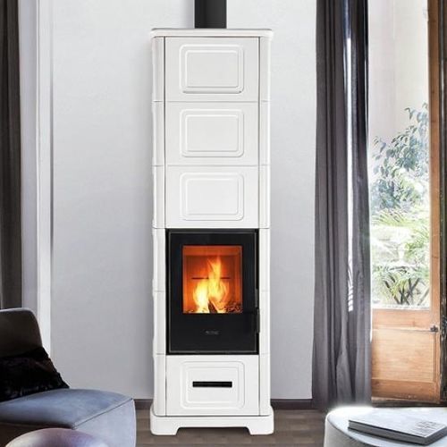 Stufa a legna - E928 C-H - 5 STELLE - Piazzetta - 5 kW...10 kW / 10 kW...20 kW / da appoggio