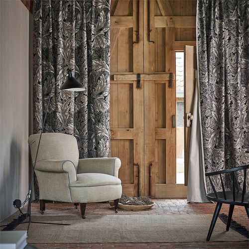 Tessuto per tende - PURE ACANTHUS - MORRIS & Co. - per tende a rullo / con motivi naturali / in poliestere